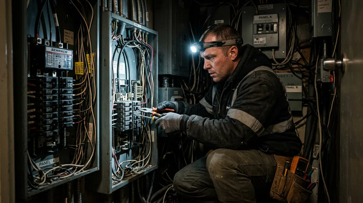 Dépannage d'urgence de nuit